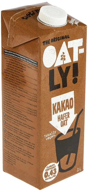 Oatly avena bevanda al cioccolato bevanda alternativa al latte scorta bevanda NUOVO MHD 2/24