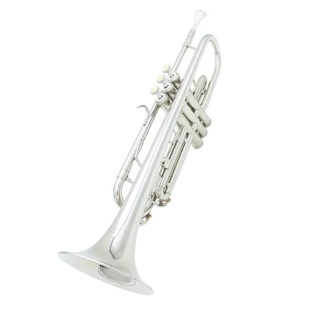 Brand New Brass Polished Bb Trumpet Professional Mouthpiece for Students