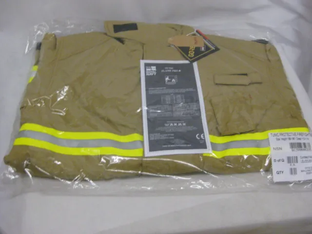 Iturri Firefighter Protective GoreTex Tunic Jacket NEW