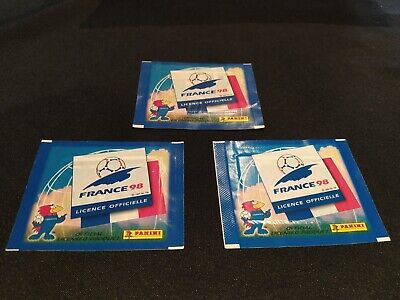 Pochette Panini WC FRANCE 98 packet tüte bustina scellée mint condition sealed