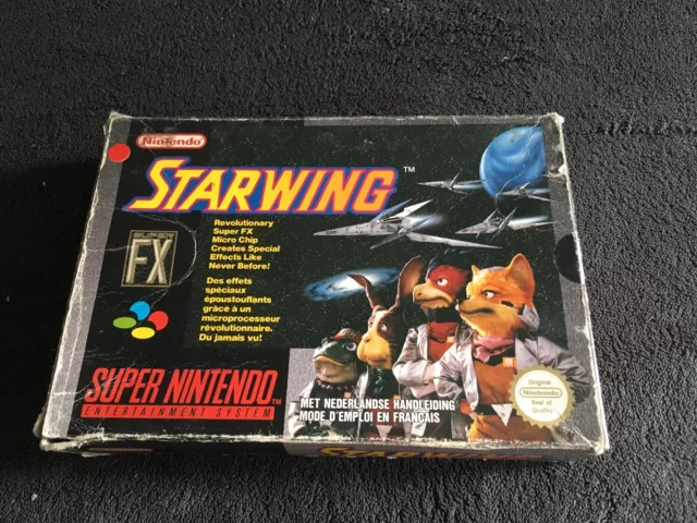 Super Nintendo Starwing FAH Bon état