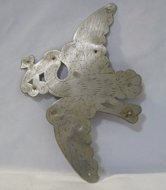 User Ancient Korea.Joseon Dynasty Hand Carved White Copper Decoration Crane