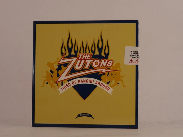 THE ZUTONS TIRED OF HANGIN' AROUND (495) 11 Track Promo CD Album