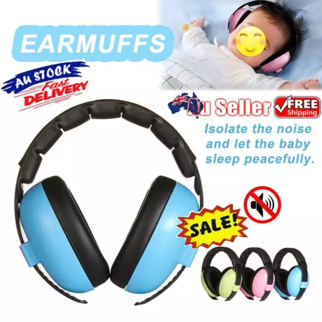 Ear Muffs Earmuffs Noise Defender Kids Baby Hearing Protection Safety Toddler KZ