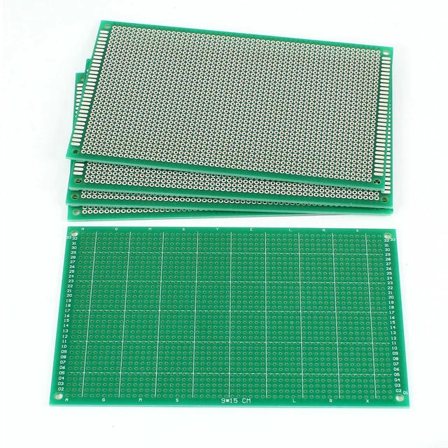 5 PCS 9cm x 15cm FR-4 Single Side Prototype PCB Print Circuit Universal Board