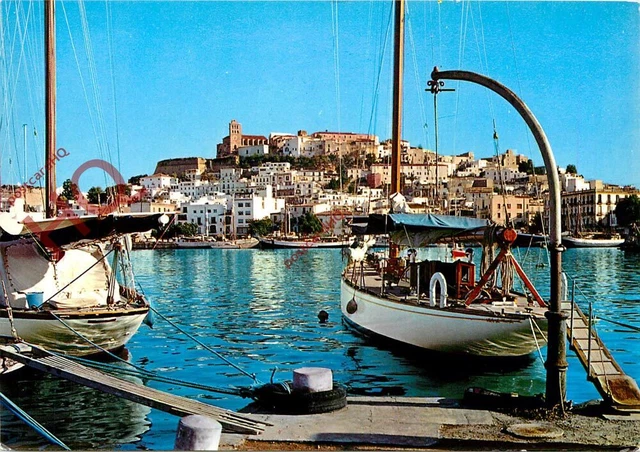 Picture Postcard::Ibiza, Vista General De La Ciudad