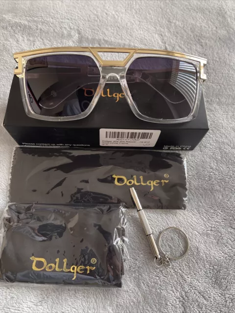 Dollger Retro 80's Rapper -  Retro Sunglasses with UV400 Protection - UNISEX
