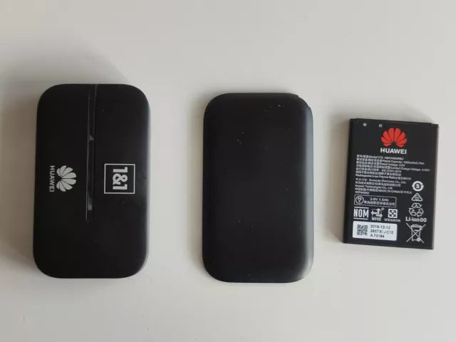 Huawei E5576-320 Mobiler LTE WLAN Hotspot, Router 150Mbps 1500mAh, Schwarz