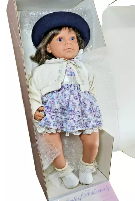 Boxed Lee Middleton Vinyl Baby Doll 21" Reva Schick Toddler Walk In The Park 2