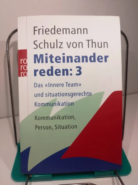 MITEINANDER REDEN: 3 von Friedemann Schulz von Thun (2013, Taschenbuch
