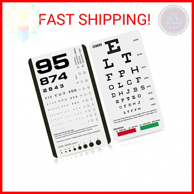 Amazon Eye Chart Pocket Eye Chart Snellen Pocket Eye vrogue.co