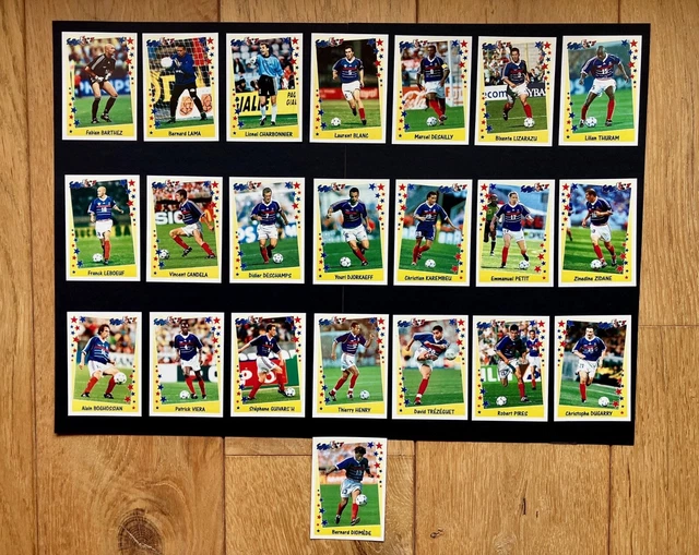 Superfoot 1998/99 - Images Panini championnat de France