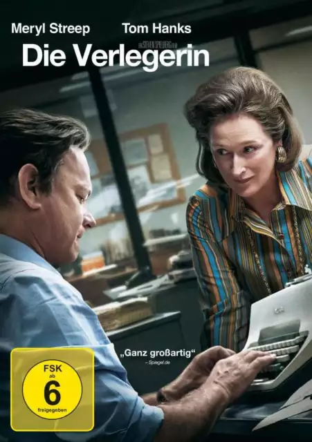 Die Verlegerin [DVD/NEU/OVP] von Steven Spielberg mit Tom Hanks, Meryl Streep