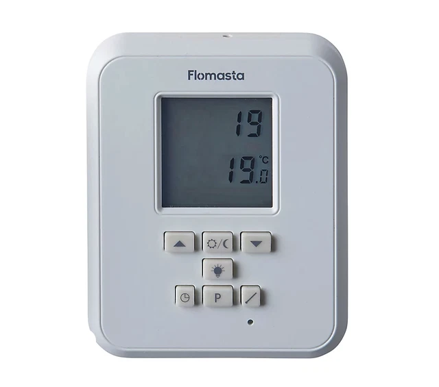 DIGITAL WIRELESS PROGRAMMABLE Ambient Thermostat Receiver Flomasta