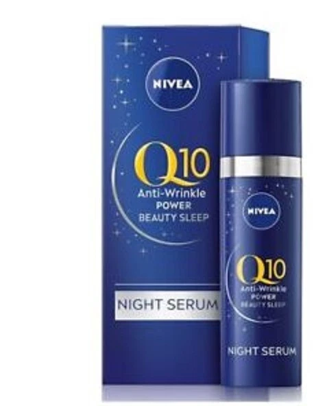 Suero nocturno Nivea Q10 potencia antiarrugas ultra recuperación 30 ml