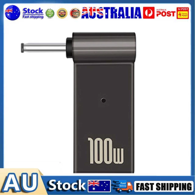 PD Type-C Female to DC Male Jack Plug Converter for ASUS 19V (4x1.35mm) AU