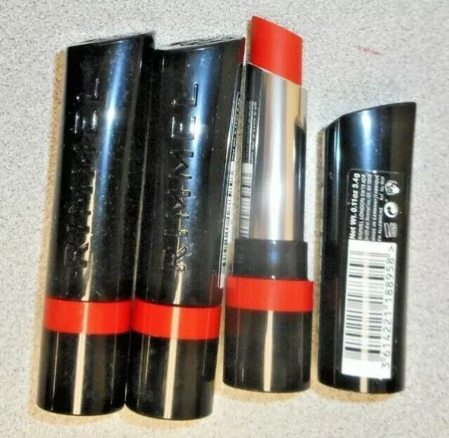 LOT OF 3 RIMMEL THE ONLY 1 LIPSTICK 620 CALL ME CRAZY 0.11oz EACH