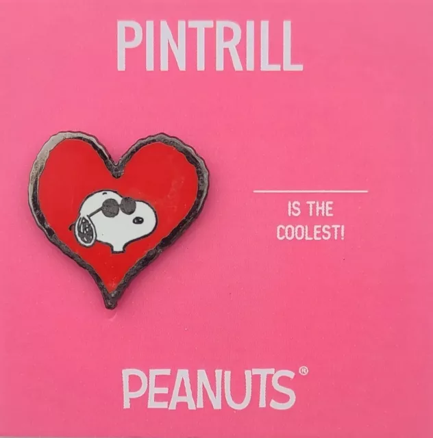 ⚡RARE⚡ PINTRILL x PEANUTS Valentine's Day Snoopy Pin *BRAND NEW* LIMITED EDITION