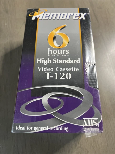 LOT 3 ANCIENNES cassette video VHS magneto HQ 240 min vintage retro neuve EUR 24,90 - FR