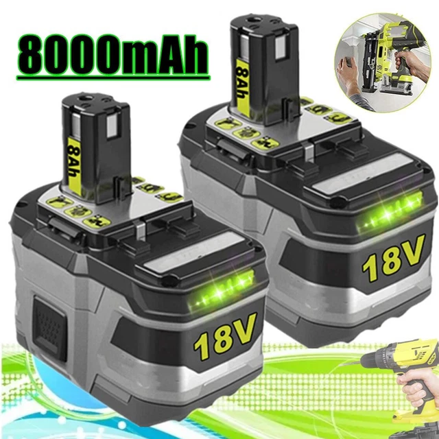 Ryobi 40v Battery Pack 18V Lithium Battery Replacement For