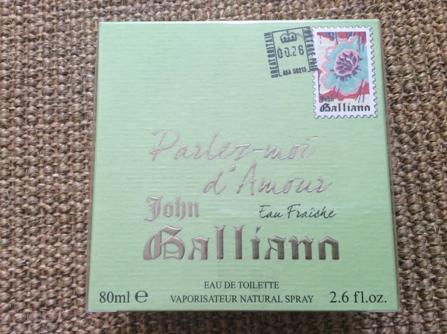 John Galliano Parlez-moi d'Amour  (EDT 80ml) sous cellophane
