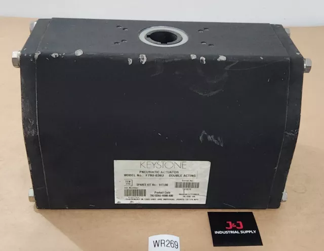 *PREOWNED* Keystone F79U-036U Double Acting Pneumatic Actuator 1/4Npt + Warranty