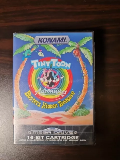 Tiny Toon Adventures Buster's Hidden Treasure Sega Mega Drive OVP ohne Anleitung