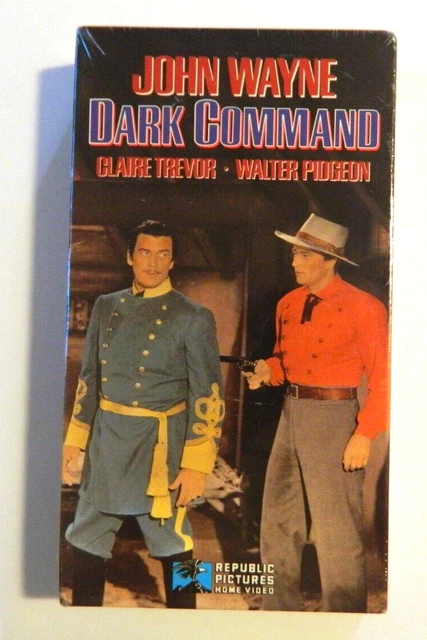 The Dark Command (VHS, 1988) John Wayne.  NEW SEALED