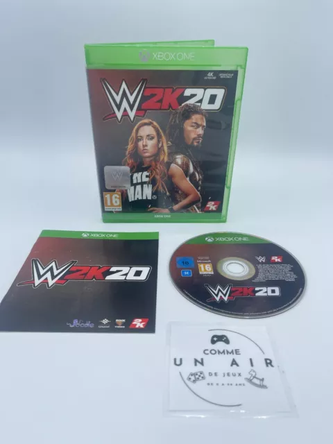 WWE W2k20 W 2k20 2020 Xbox One / SERIE X/S PAL FR Comme Un Air De jeux