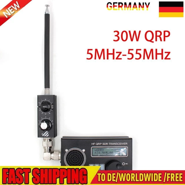 Antenna radio a onde corte 5 MHz-55 MHz banda completa 20 W antenna UV aviazione per UHF VHF