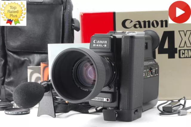 All Works[Mint w/Box]Canon Canosound 514XL-S Super 8 8mm Movie Film Camera Japan