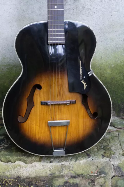 1950s Harmony H954 Broadway Archtop Guitar