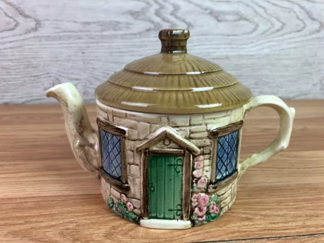 Sylvac Ceramics Hand Painted Cottage Ware Teapot