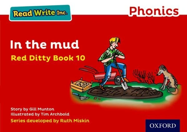 READ WRITE INC. Phonics: Red Ditty Book 10 in the Mud, Paperback by ...