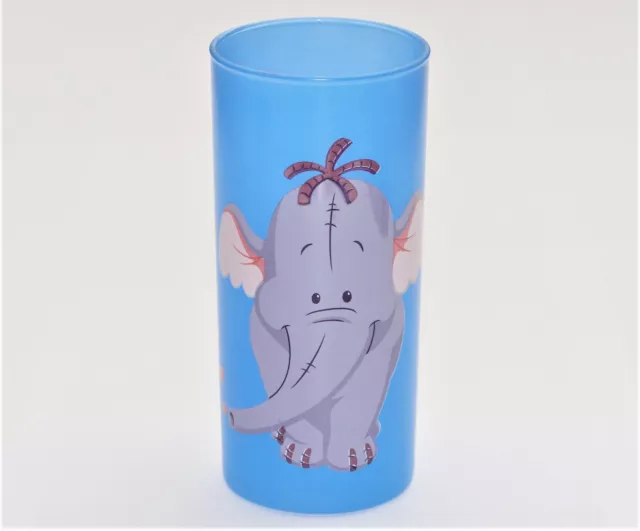 Disney Store Winnie The Pooh Lumpy Heffalump Elephant Drinking Glass Highball Disney Store Winnie The Pooh Lumpy Heffalump Elephant Drinking Glass Highball