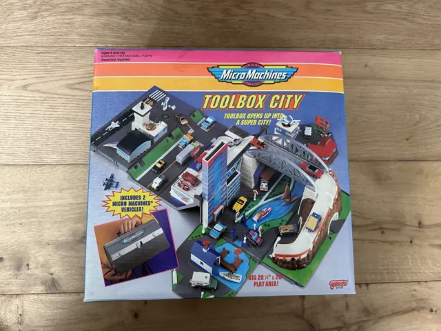 Micro Machines Toolbox City Retro 1993