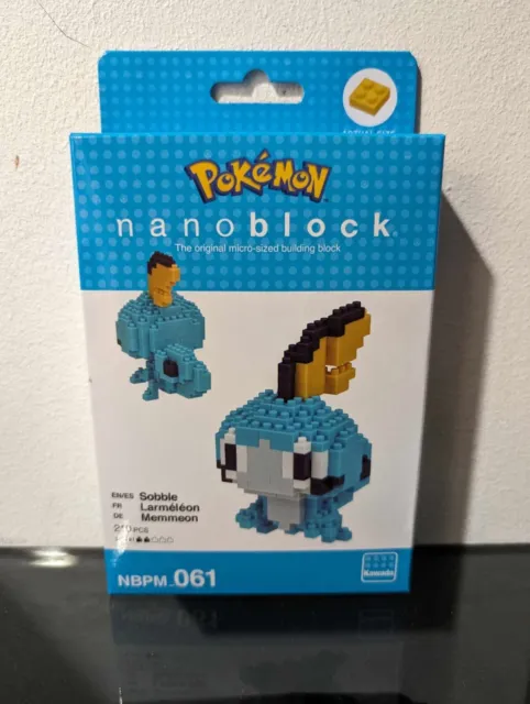 Nanoblock X Pokemon - Sobble - Totalmente Nuevo