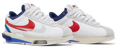 NIKE SACAI ZOOM Cortez SP White Red Blue Brand New Sz 12 DQ0581 ...