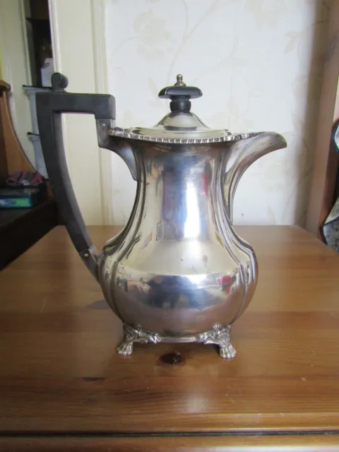 Antique/vintage Maplin & Webb silver plated coffee pot