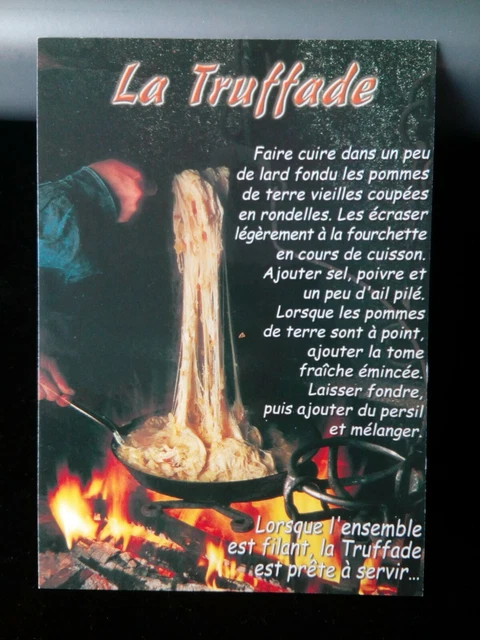 Cpsm Cpm Recette De Nos Grands Mères La Truffade Éditions De Luxe Bos