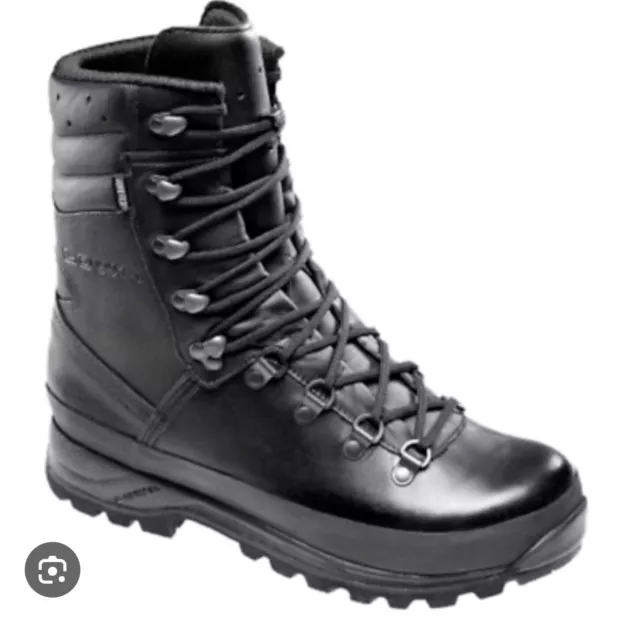 LOWA COMBAT GTX Waterproof Gore-Tex Tactical Boots Black £180.00 ...