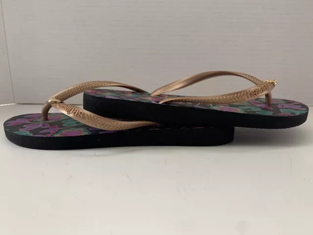 Havaianas Slim Royal Flip Flops Sandals Size 6 2