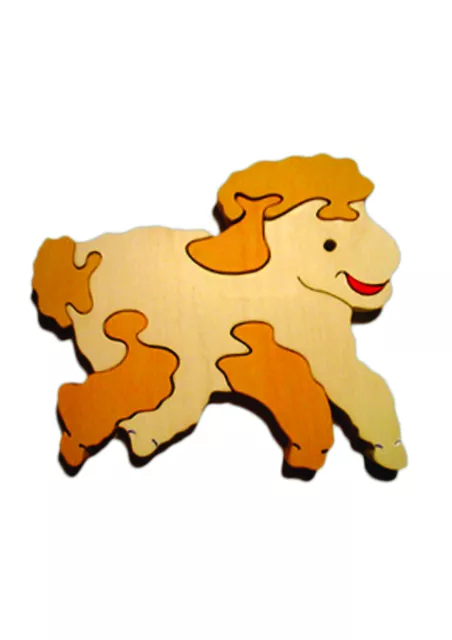 Wooden Jigsaw Puzzle for toddler Animal Educational Toy Montessori, 3D puzzle