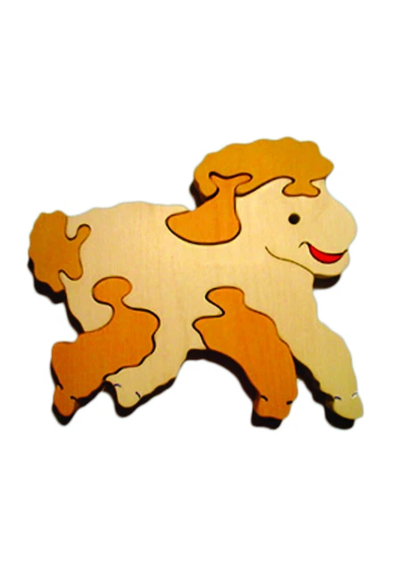 Wooden Jigsaw Puzzle for toddler Animal Educational Toy Montessori, 3D puzzle