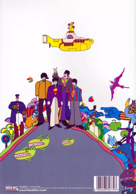 The Beatles - Yellow Submarine - Official Licensed Colouring Book 2