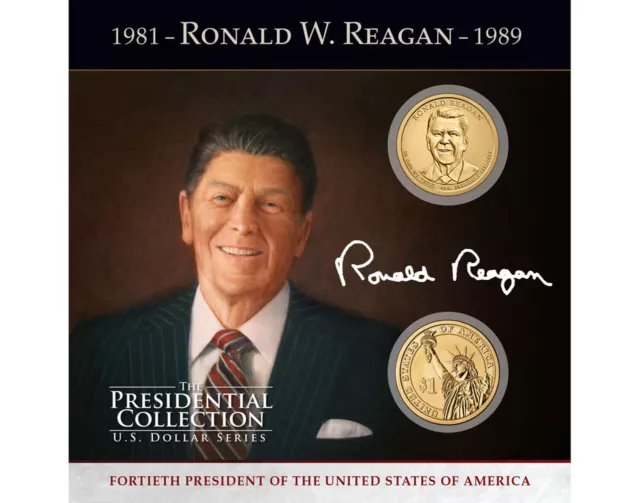 Ronald Reagan Presidential Dollar Coin Collection