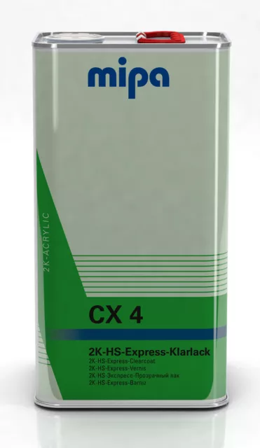 Mipa 2K-HS-Express Klarlack CX 4 5,0 L | Mipa CX4 Klarlack 5000 ml 5L 2K HS Clea