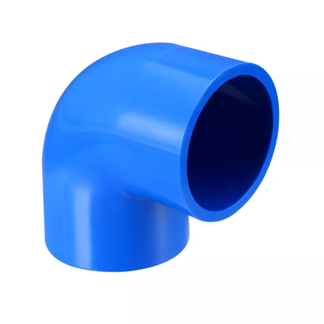 32mm 90° raccord pour tuyau PVC Raccord coudé Adaptateur bleu Lot de 5 Pcs