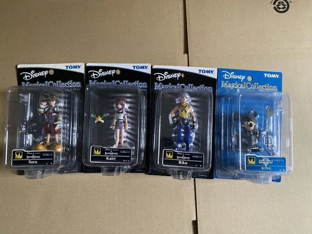 Kingdom Hearts Figure Lot of 4 Disney Magical Collection Sora Kairi Riku Mickey