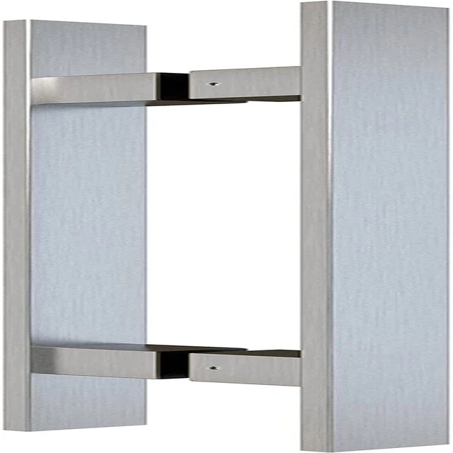 36" Barn Door Push Pull Handle,Glass Door Handle,Heavy Duty Grade-304 Stainless